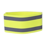 Elastische armband van polyester met twee reflectie banden  negende weergave