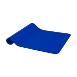 6 mm antislip gerecyclede plastic yogamat bedrukken kleur blauw tweede weergave