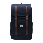 Gerecyclede rugzak voor 15” laptop Herschel Retreat™ kleur marineblauw tweede weergave voorkant