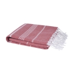 Lichte en absorberende katoenen hamamdoek bedrukken 150 g/m2 kleur rood