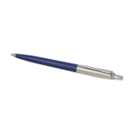 Premium pen met houder van gerecycled roestvrij staal Parker Jotter kleur marineblauw tweede weergave