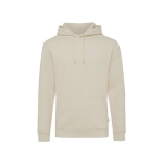 Zachte ongeverfd sweatshirt van ecokatoen 340 g/m2 Iqoniq Torres kleur naturel