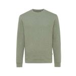 Eco-katoen gemêleerd sweatshirt Iqoniq Denali 340 g/m2 kleur gemarmerd groen