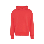 Regular fit sweater van eco-katoen 340 g/m2 Iqoniq kleur rood