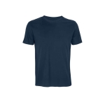 T-shirt van gerecycled materiaal 170 g/m2 SOL'S Odyssey kleur marineblauw