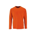 T-shirt met lange mouwen van 100% katoen 190 g/m2 SOL'S Imperial kleur oranje