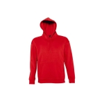 Sweatshirt met capuchon en dik fleece logo 320 g/m2 SOL'S Slam kleur rood vijfde weergave