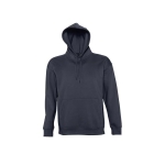 Sweatshirt met capuchon en dik fleece logo 320 g/m2 SOL'S Slam kleur marineblauw