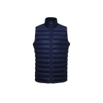 Gevoerde vest bedrukken van polyester en sorona SOL'S Wilson BW kleur marineblauw