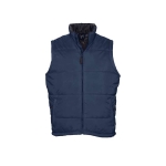 210T polyamide gevoerde bedrukte vest met twee zakken SOL'S Warm kleur marineblauw