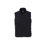 Polyester unisex fleece vest bedrukken met rits 320 g/m2 SOL'S Norway kleur donkergrijs