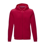 Heren GOTS biokatoenen sweatshirt 280 g/m2 Elevate NXT kleur rood tweede weergave voorkant