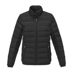 Dames donsjack van polyester 164 g/m2 Elevate Life kleur zwart tweede weergave voorkant