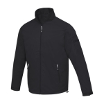 Heren jas met logo van 320T nylon en polyester 60 g/m2 Elevate Life kleur zwart