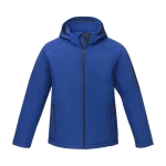 Heren polyester jas bedrukken 250 g/m2 Elevate Essentials kleur blauw tweede weergave voorkant