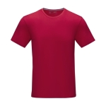 Heren T-shirt GOTS van biologisch katoen 160 g/m2 Elevate NXT kleur rood tweede weergave voorkant