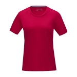 Dames promotie T-shirt van biologisch katoen GOTS 160 g/m2 Elevate NXT kleur rood tweede weergave voorkant