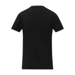 Dames T-shirt bedrukken met V-hals en logo 160 g/m2 Elevate Life kleur zwart tweede weergave achterkant