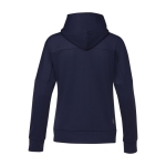 Dames sportjas bedrukken van polyester 245 g/m2 Elevate Life kleur marineblauw tweede weergave achterkant