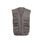 Bodywarmer bedrukken van polyester en katoen THC PIXEL 200 g/m2 kleur grijs eerste weergave