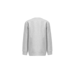 Katoenen en gerecycled polyester sweatshirt 300 g/m2 THC DELTA KIDS kleur gemarmerd grijs tweede weergave