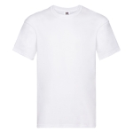 Wit promotie t-shirt van 100% katoen 140 g/m2 Fruit Of The Loom kleur wit  negende weergave