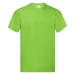 Katoenen t-shirt in verschillende kleuren 145 g/m2 Fruit Of The Loom kleur limoen groen  negende weergave