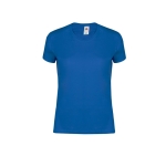 Katoenen t-shirt voor dames 150 g/m2 Fruit Of The Loom kleur blauw  negende weergave