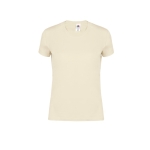 Katoenen t-shirt voor dames 150 g/m2 Fruit Of The Loom kleur naturel  negende weergave