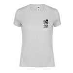 Katoenen t-shirt voor dames 150 g/m2 Fruit Of The Loom met jouw bedrukking