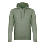 Uniseks sweatshirt van katoen en polyester 175 g/m2 MKT Landon kleur groen  negende weergave