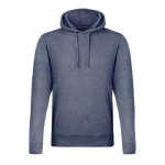 Uniseks sweatshirt van katoen en polyester 175 g/m2 MKT Landon kleur marineblauw  negende weergave