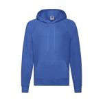 Kinder sweatshirt van katoen en polyester 240 g/m2 Fruit Of The Loom kleur blauw  negende weergave