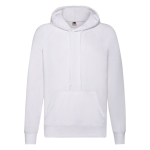 Kinder sweatshirt van katoen en polyester 240 g/m2 Fruit Of The Loom kleur wit  negende weergave