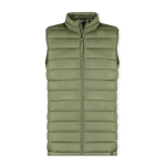 Water- en winddicht polyester bodywarmer bedrukken van RPET MKT Rostol vierde weergave