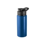 Sportfles van gerecycled aluminium met flip-top sluiting 660ml kleur marineblauw