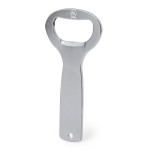 Opener van gerecycled aluminium met handvat om op te hangen kleur zilver  negende weergave