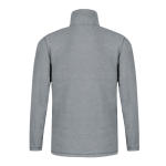 Fleece jas met bijpassende ritssluiting 160 g/m2 kleur grijs