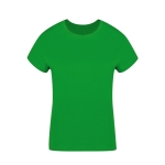 Dames T-shirt van 100% gekamd katoen Ring Spun 160 g/m2 kleur groen  negende weergave