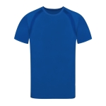 Sportshirt van 100% ademend polyester 135 g/m2 kleur blauw  negende weergave