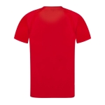 Sportshirt van 100% ademend polyester 135 g/m2 kleur rood vierde weergave