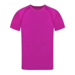 Sportshirt van 100% ademend polyester 135 g/m2 kleur fuchsia  negende weergave