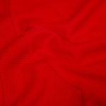 Sportshirt voor kinderen van 100% ademend polyester 135 g/m2 kleur rood derde weergave