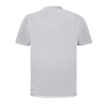 Sportshirt van 100% polyester met dubbele tint 140 g/m2 kleur wit vierde weergave