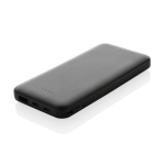 Powerbank met stroomindicatoren en type C-kabel 10.000 mAh kleur zwart