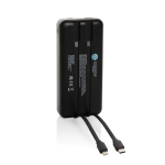 Powerbank met type C-kabel en ingebouwde iOS 20.000 mAh kleur zwart tweede weergave