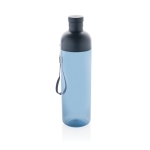 RPET-fles met afneembaar deksel en handvat 600ml kleur marineblauw