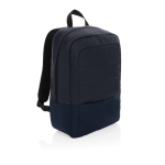 RPET laptop rugzak met diverse interieurorganizers 15,6” kleur marineblauw