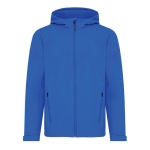 Softshell herenjas, casual fit, 300 g/m2 Iqoniq kleur koningsblauw tweede weergave