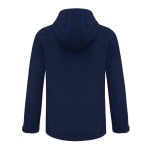 Softshell damesjas, casual fit, 300 g/m2 Iqoniq kleur marineblauw derde weergave